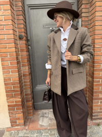 Veste blazer SOHO pied de poule