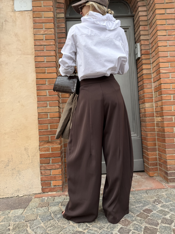 COFFEE balloon-cut pants