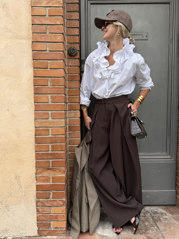 Chemise LUCINDA blanche