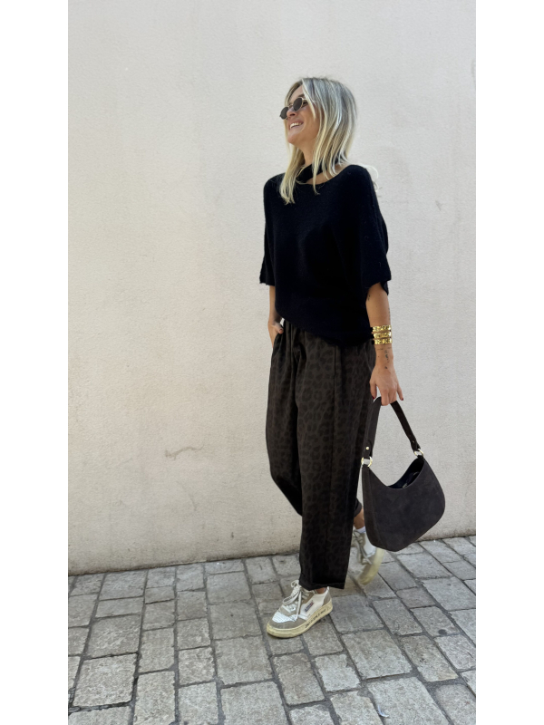 FABIO leopard pants