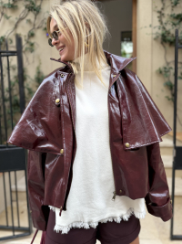 Veste BARBARA bordeaux