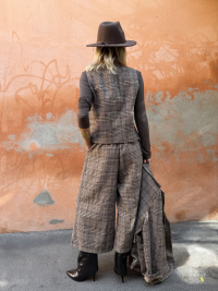 MANHATTTAN checkered jacket