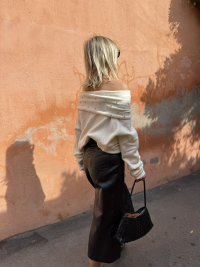 Off-white HARPER rhinestone sweater