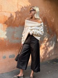 Off-white HARPER rhinestone sweater