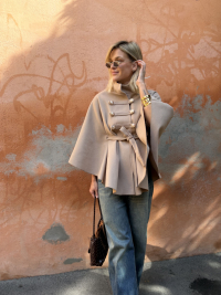 Cape MEGHAN camel