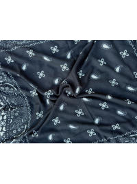 Écharpe noire bandana