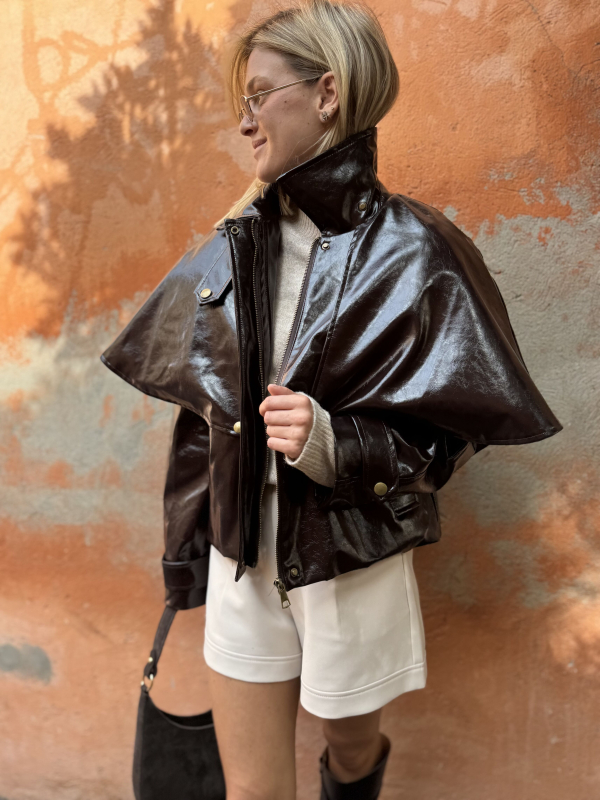Veste BARBARA chocolat