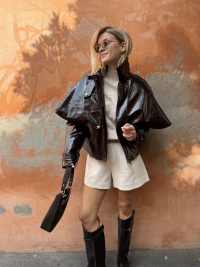 Veste BARBARA chocolat