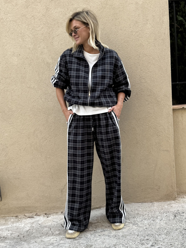 MANCHESTER checkered pants