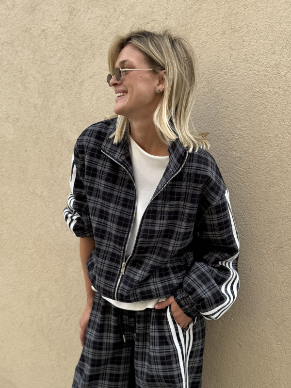 MANCHESTER checkered jacket