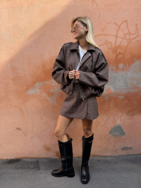 CHICAGO chocolate skirt/short