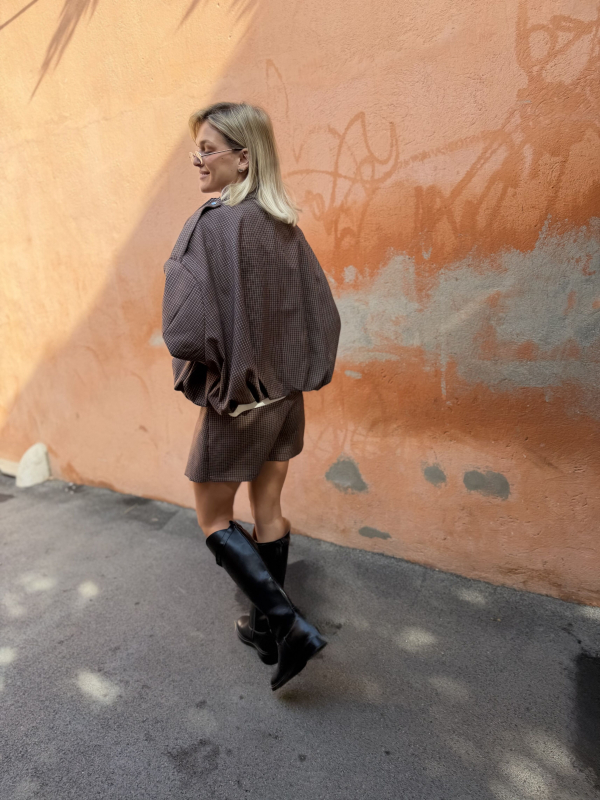 CHICAGO chocolate skirt/short