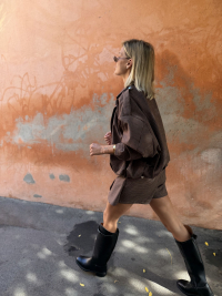 CHICAGO chocolate skirt/short