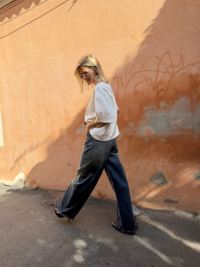 Jean HOUSTON bleu délavé