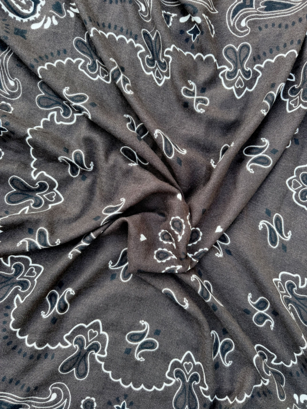 Écharpe chocolat bandana