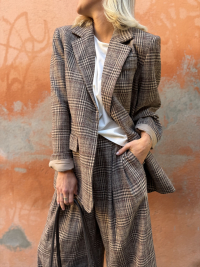 MANHATTTAN checkered blazer