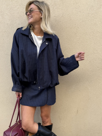 CHICAGO navy jacket